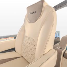 Plush Captain’s Chair on the Alera Model M 25L with ergonomic contouring and premium diamond-stitched upholstery for all-day comfort.